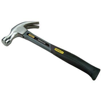 Молоток Stanley Grey Fiberglass Curve Claw 1-51-529