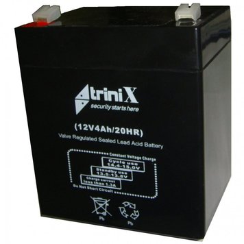 Гелевый аккумулятор Trinix АКБ 12V4Ah