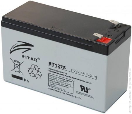 Акумулятор RITAR AGM RT1275F2