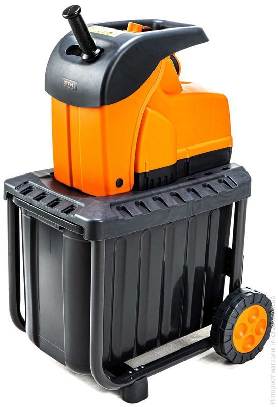 Измельчитель садовый GTM DS2800/45 ножевой механизм