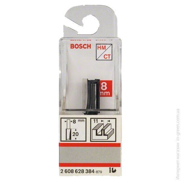 Фреза пазова 11/20 мм BOSCH (2608628384)