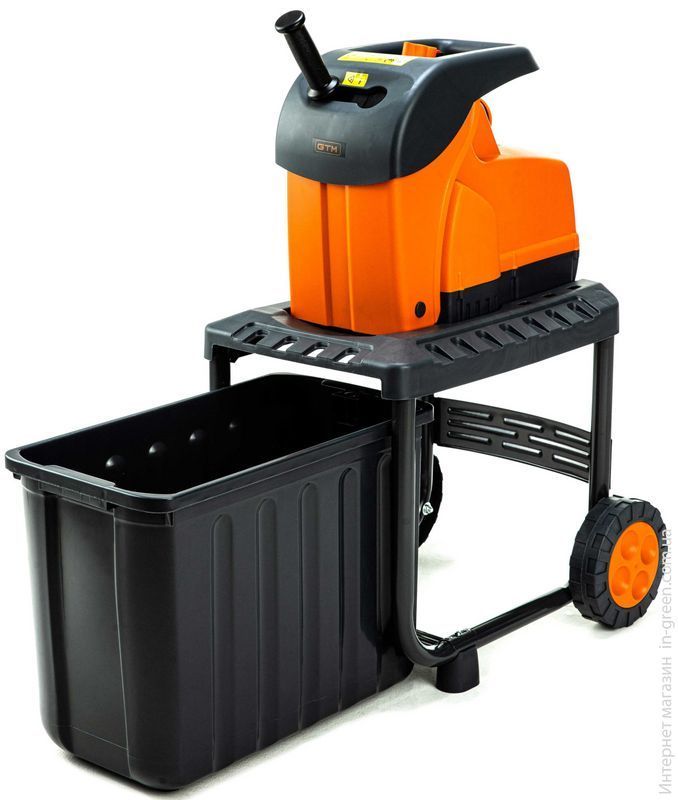 Измельчитель садовый GTM DS2800/45 ножевой механизм