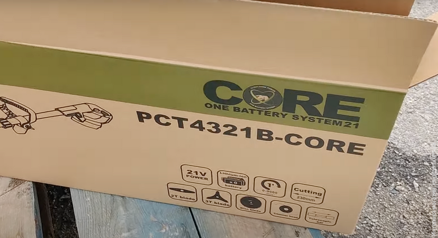 Тример TITAN PCT4321B-CORE SET02