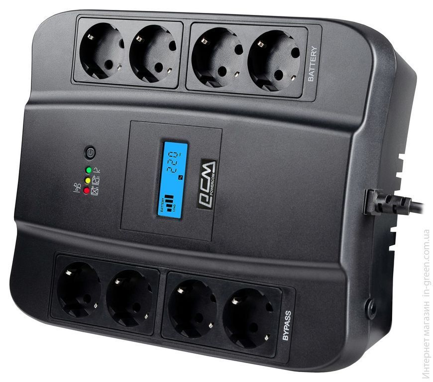 Источник бесперебойного питания Powercom SPD-750U LCD