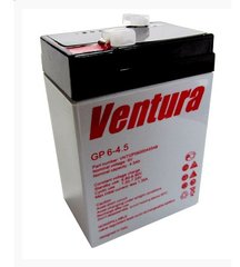 Акумуляторная батарея VENTURA GP 6V 4.5Ah (101*70*47мм), Q20
