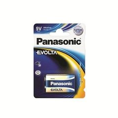 Батарейка Panasonic EVOLTA 6LR61 BLI 1 ALKALINE