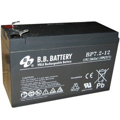 Акумулятор B.B. BATTERY BP7.2-12 / T2