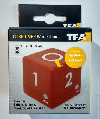 Таймер-куб цифровой TFA "CUBE-TIMER" (38203905)