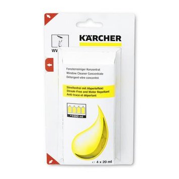 Засіб Karcher RM 503 для чищення скла, концентрат 4х20 мл