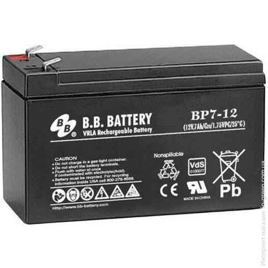 Аккумулятор B.B. BATTERY BP7.2-12/T2