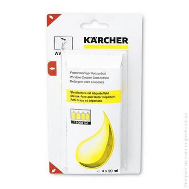 Засіб Karcher RM 503 для чищення скла, концентрат 4х20 мл