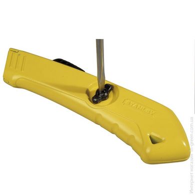 Ніж Stanley безпечний, довжина ножа 165 мм, лезо трапецевідное, ширина 18 мм. STHT0-10193
