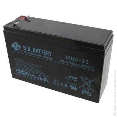 Аккумуляторные батареи B.B. Battery HR6-12/T1