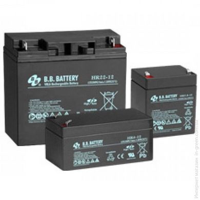 Аккумуляторные батареи B.B. Battery HR6-12/T1