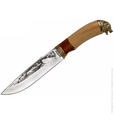 Нож охотничий GRAND WAY Волк подарочный