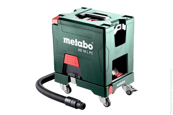 Аккумуляторный пылесос METABO AS 18 L PC (PressClean)