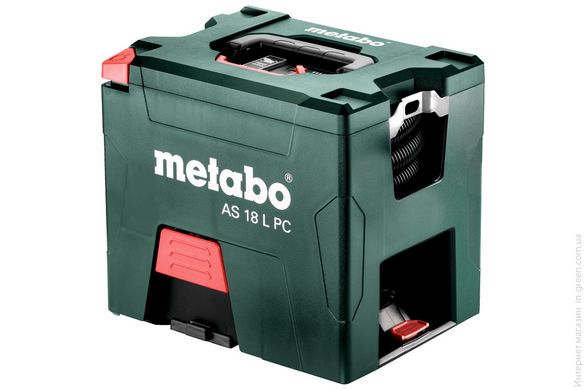 Акумуляторний пилосмок METABO AS 18 L PC (PressClean)