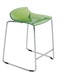 Барное кресло Papatya X-Treme Sled прозоро-зелений Фото 1 з 2