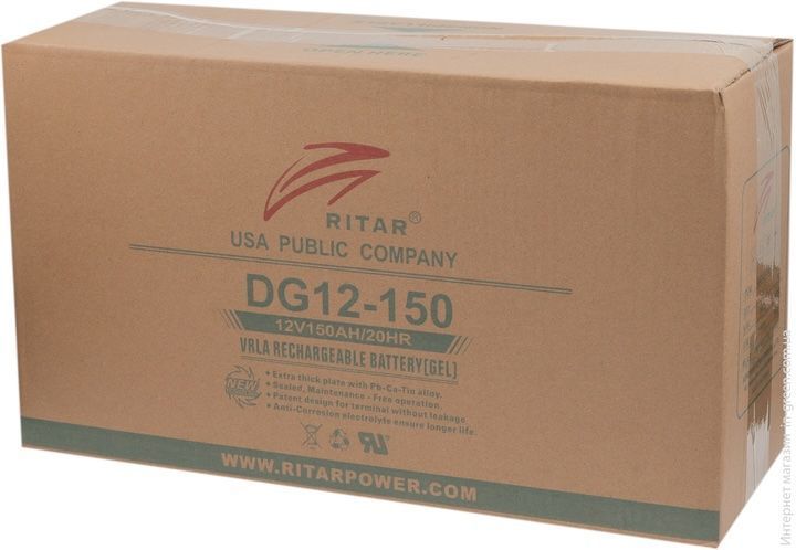 Аккумуляторная батарея GEL RITAR DG12-150 12V/150Ah