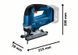 Лобзик акумуляторний Bosch GST 185-LI (06015B3024) Фото 2 з 9