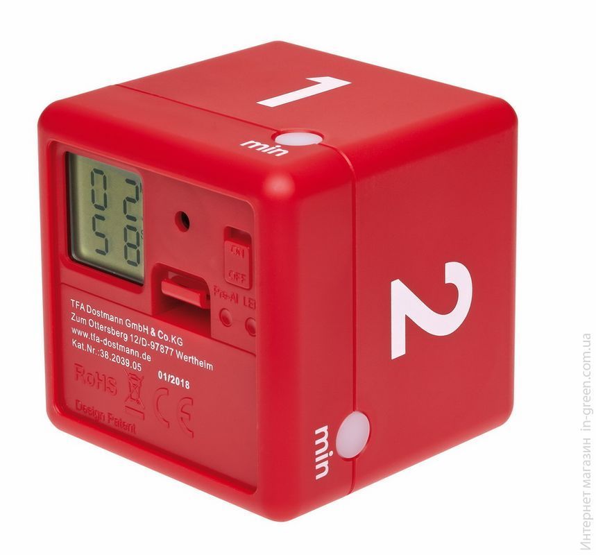 Таймер-куб цифровий TFA "CUBE-TIMER" (38203905)
