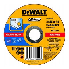 Круг абразивный отрезной DEWALT DT43902