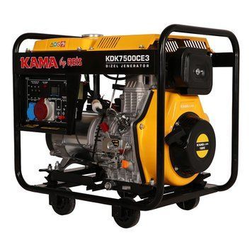 Генератор дизельный KAMA KDK7500CE3
