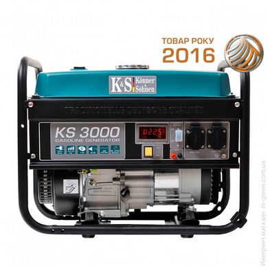 Бензиновый генератор KONNER&SOHNEN KS 3000