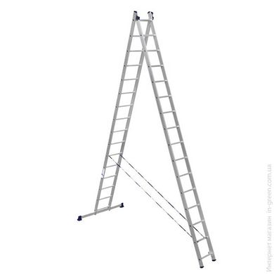 Алюминиевая двухсекционная лестница Virastar 6216