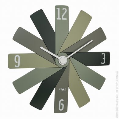 Годинник настінний TFA дизайнерські в наборі (60302006)
