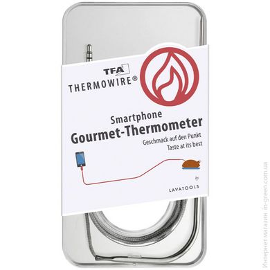Термометр щуповой для смартфонов TFA "Thermowire" (IOS и Android*) (14150502)