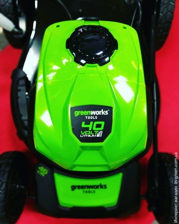 Газонокосилка аккумуляторная GreenKRAUSE GD40LM46SP без АКБ и ЗУ