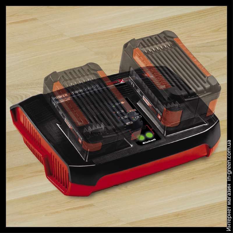 Аккумулятор и зарядное устройство EINHELL 2x3.0 Ah & Twincharger Kit