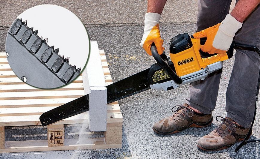 Пила сабельная DEWALT DWE398 АЛЛИГАТОР