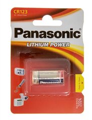 Батарейка Panasonic CR 123 BLI 1 LITHIUM
