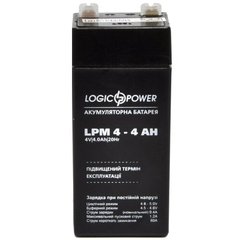 Гелевий акумулятор LOGICPOWER LPM 4-4 AH