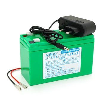 Аккумуляторная батарея литий QSuo 12 V 12A с елементами Li-ion 18650