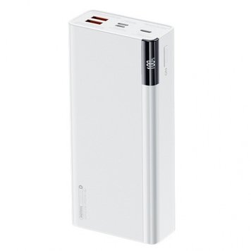 Зовнішній акумулятор Remax Riji 22.5W QC+PD 30000mAh Білий (RPP-257)