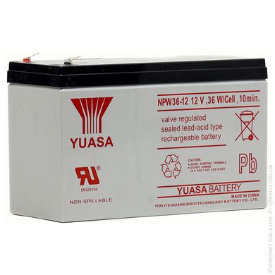 Акумуляторна батарея для ДБЖ YUASA NPW36-12