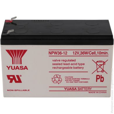 Акумуляторна батарея для ДБЖ YUASA NPW36-12