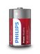 Батарейка Philips Power Alkaline (LR20P2B/10) щелочная DLR20) блистер Фото 2 из 2