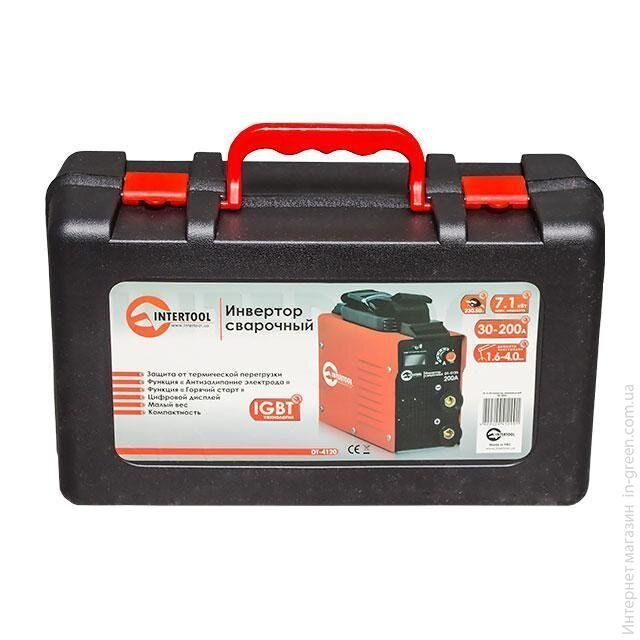 Инверторная сварка INTERTOOL DT-4120