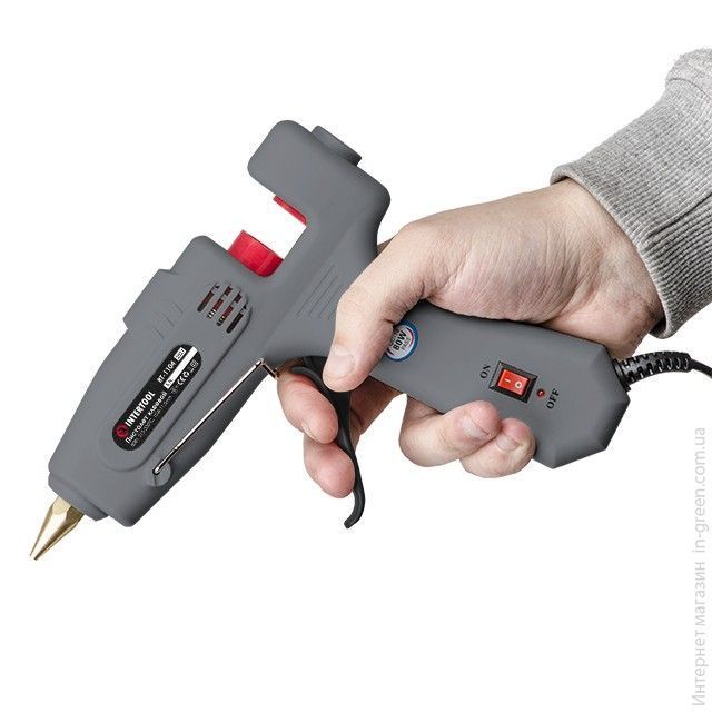Пістолет клейовий INTERTOOL RT-1104