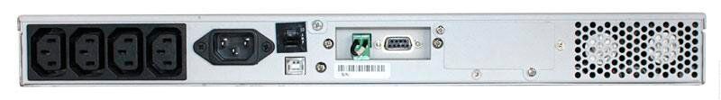 Источник бесперебойного питания (ИБП) Powercom VGD-700-RM (1U)