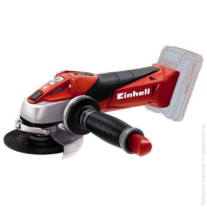 Болгарка (угловая шлифмашина) EINHELL TE-AG 18 Li Solo