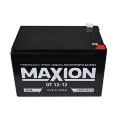 Акумуляторна батарея MAXION AGM OT 12-12