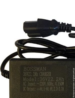 Зарядний пристрій BOSSMAN 36V / 18-25Ah