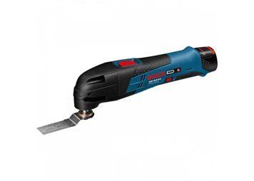 Многофункцiональний рiзак BOSCH GOP 10,8 V-Li +L-BOXX, 2аккум x 2,0 A/год, приладдя 36шт