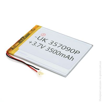 Литий-полимерный аккумулятор 4*70*90mm (Li-ion 3.7В 3500мА·ч)