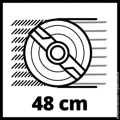 Газонокосилка акум Einhell GE-CM 36/48 Li (без АКБ і ЗП)